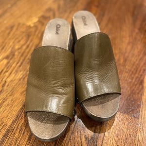 COPY - Chloe Open Toe Clogs